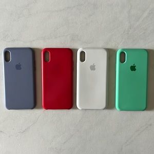 Bundle of 4 Apple I-Phone X/XS Cases
